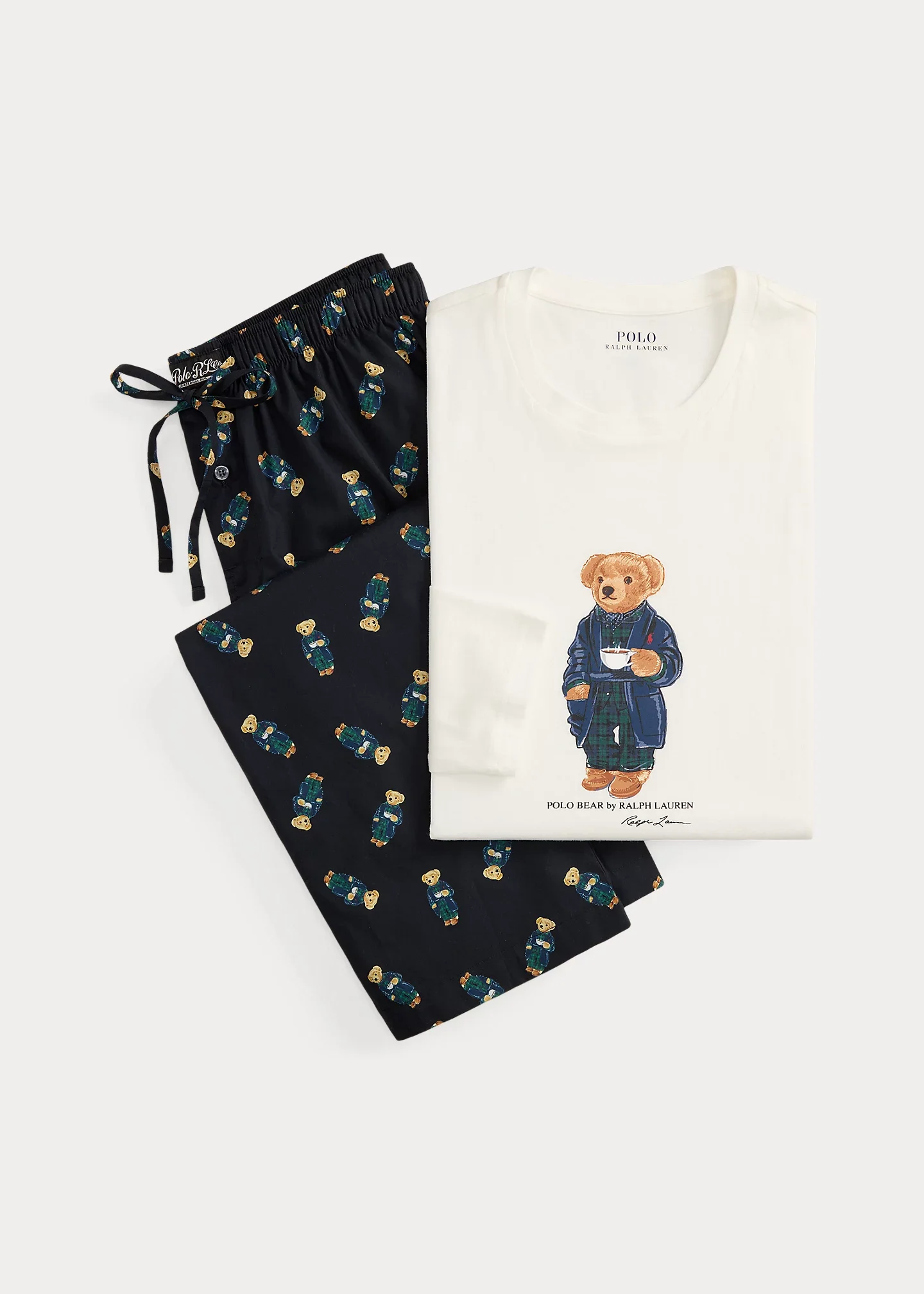 Polo Bear Cotton Sleep Set - 1
