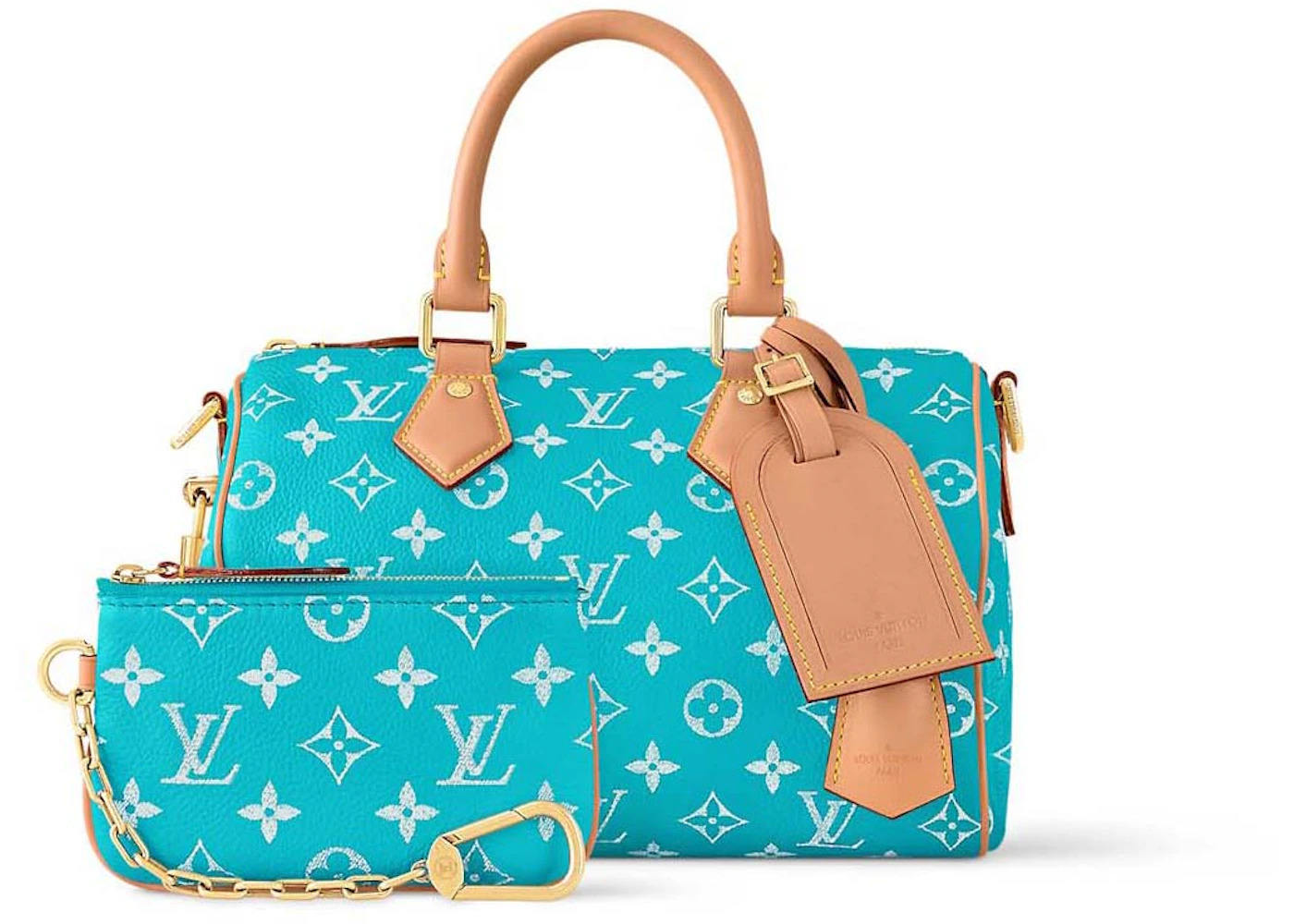 Louis Vuitton Speedy P9 Bandouliere 25 Turquoise - 2