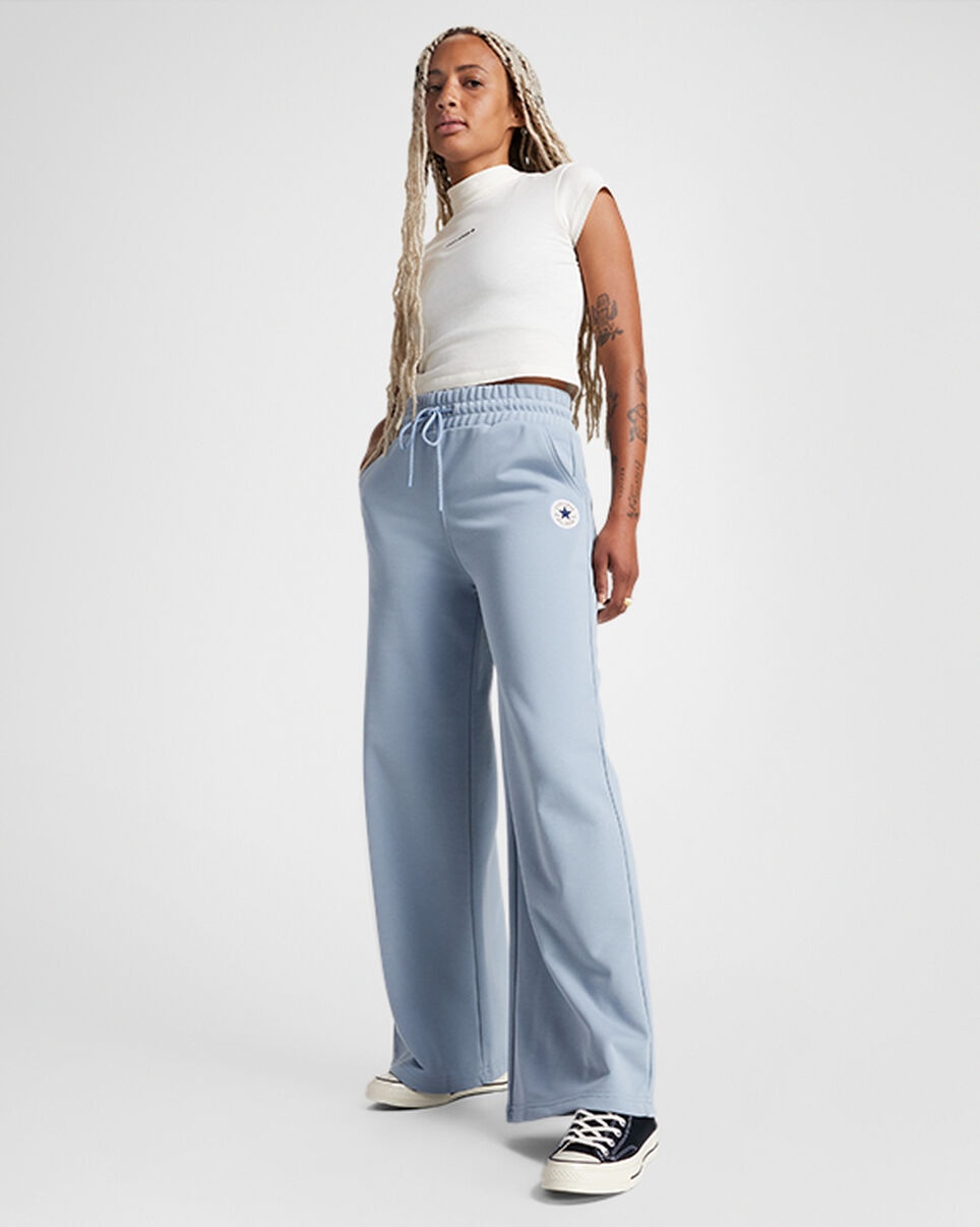 Knit Wide Leg Pants - 2