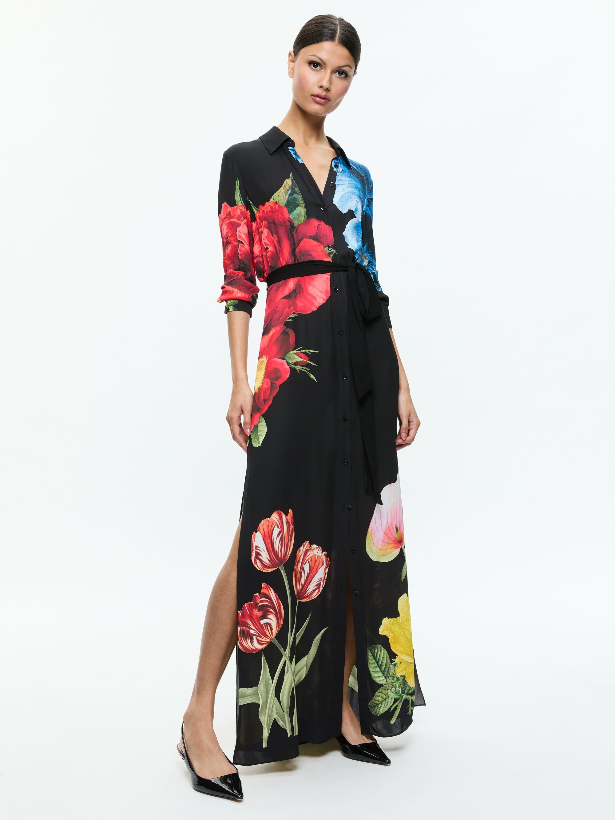 CHASSIDY MAXI SHIRT DRESS - 2