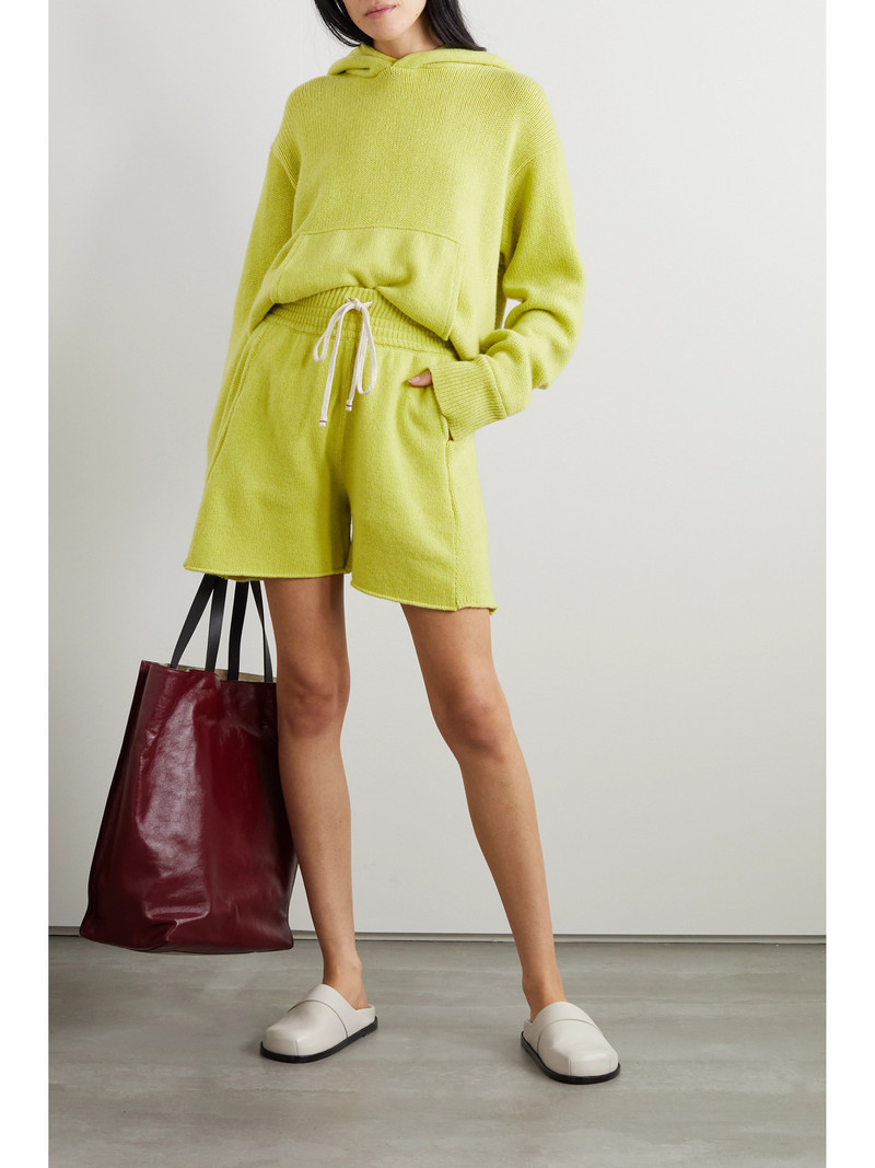 LES TIEN Yacht Organic Cashmere Shorts outlook