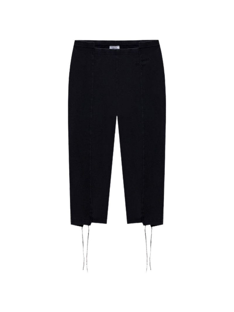 Cut-Up Capri cotton trousers 1