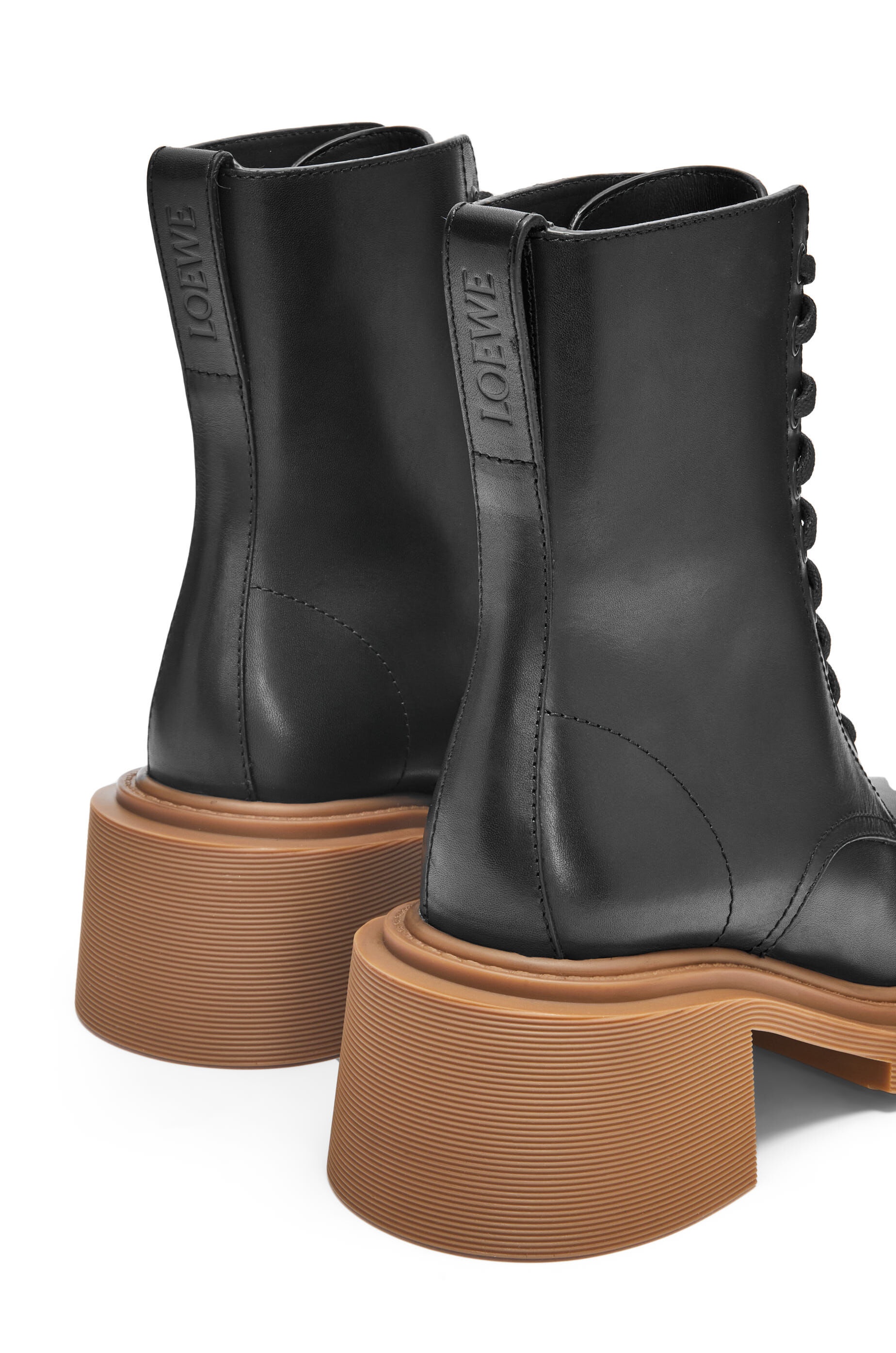 Combat boot in calfskin - 4