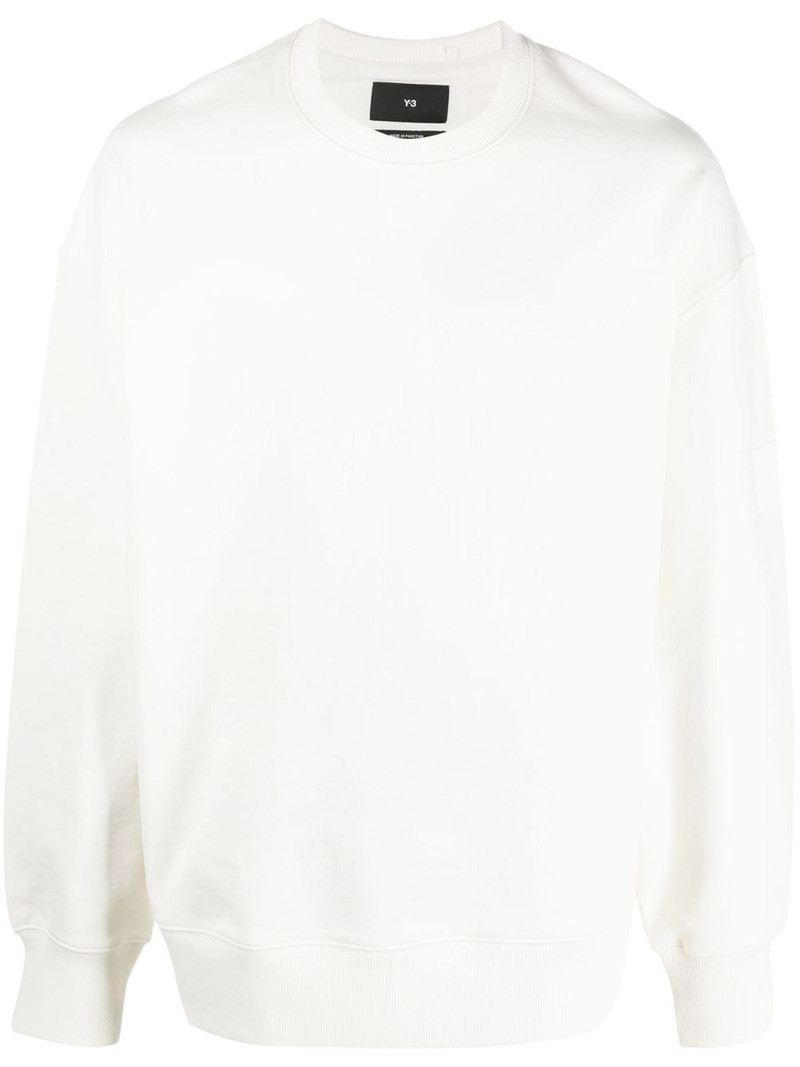 long-sleeved organic cotton sweatshirt 1