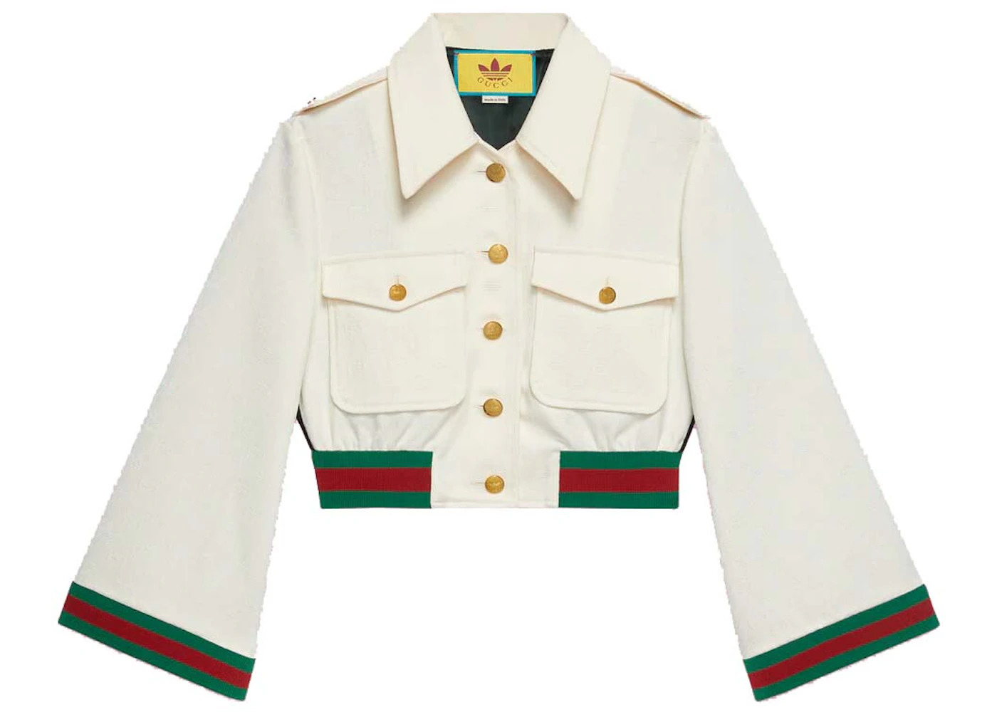 Gucci x adidas Web Jacket White - 1