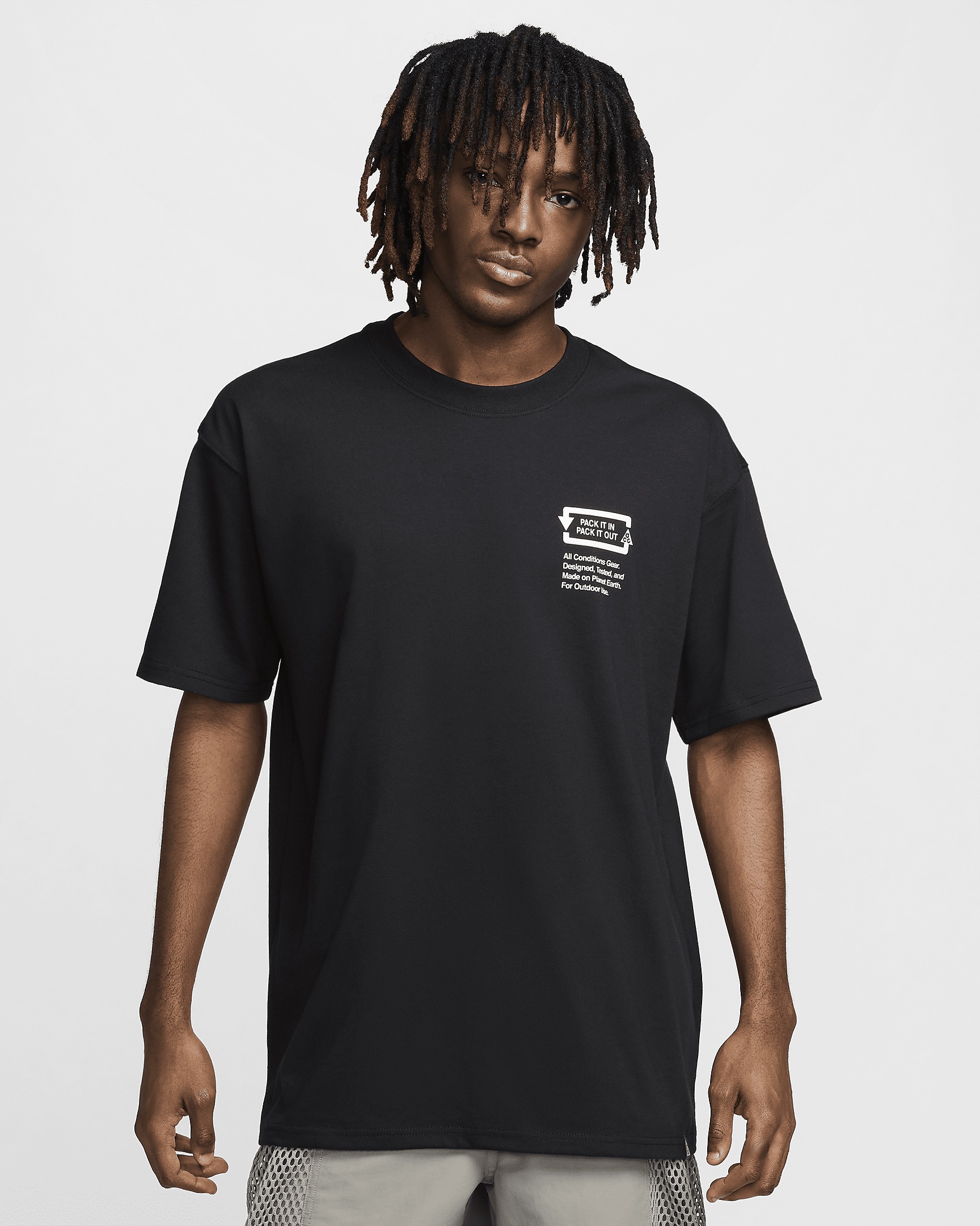 Tシャツ・カットソー Nike ACG Men's Dry Fit T-Shirt HJ0793-010 Nike ACG Men's T-Shirt. Nike.com