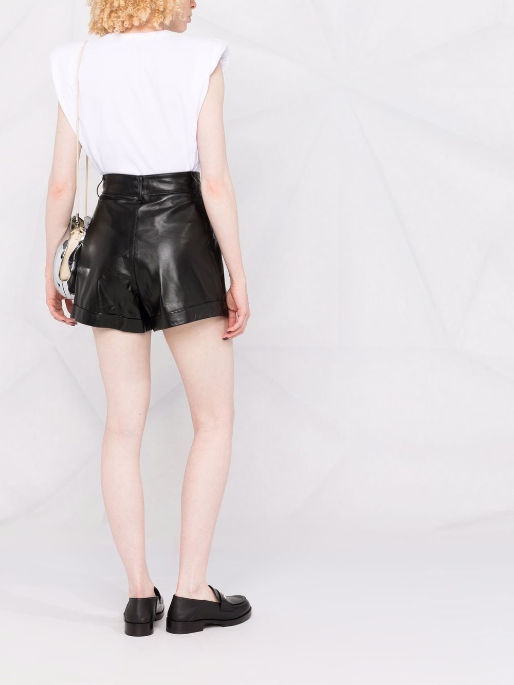 Jett leather shorts - 6