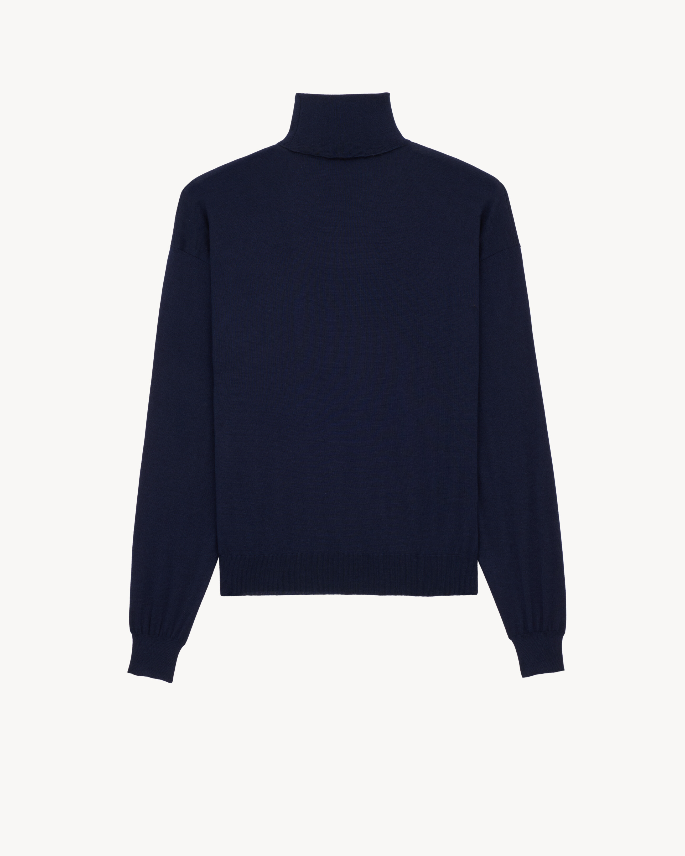 TURTLENECK SWEATER IN CASHMERE, WOOL, AND SILK - 2