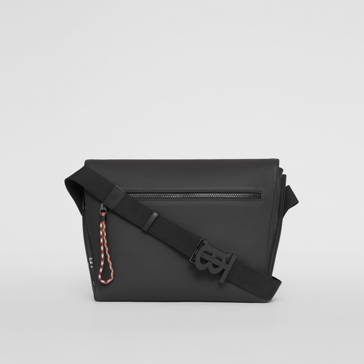 Horseferry Print Coated Canvas Messenger Bag - 8