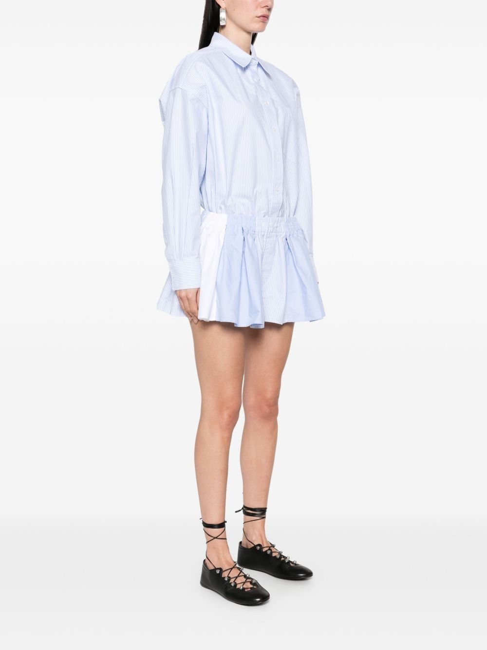 prestyled pleated playsuit - 3