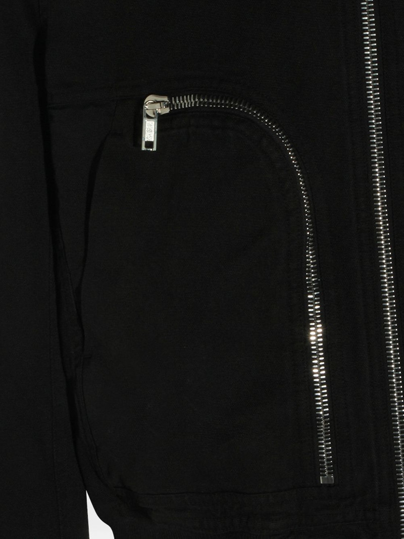 Rick Owens DRKSHDW zip-pocket bomber jacket outlook