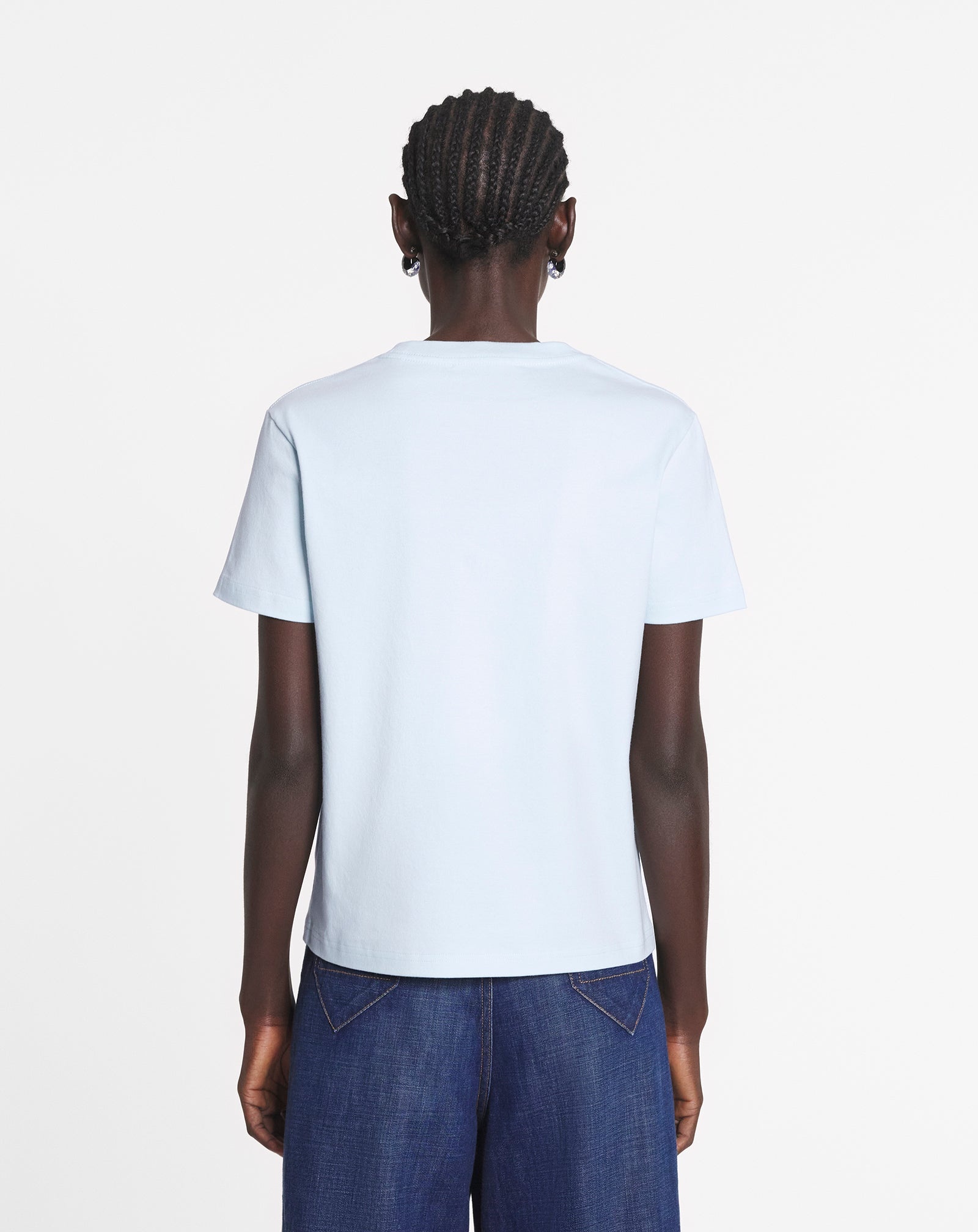 LANVIN EMBROIDERED SEQUIN T-SHIRT - 4