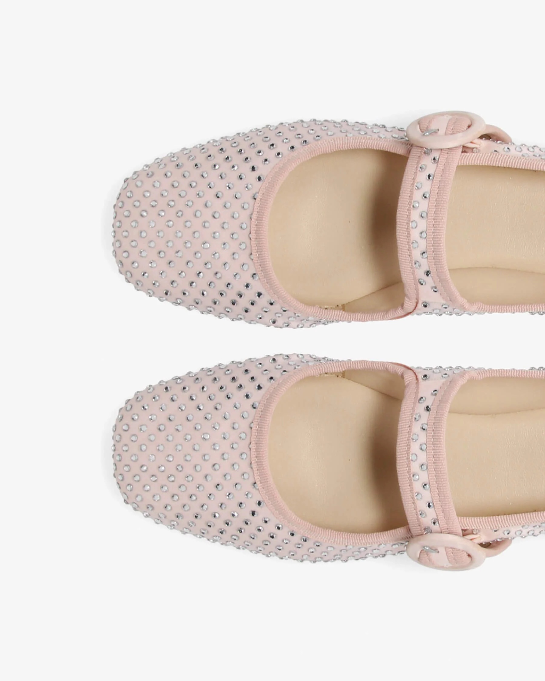GEORGIA SQUARE-TOE MARY JANES - STRASS - 4