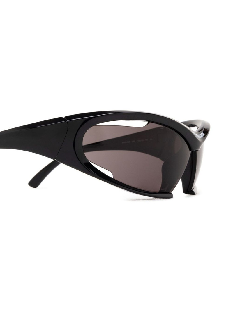 Uni Dynamo Wrap oval-frame sunglasses 3