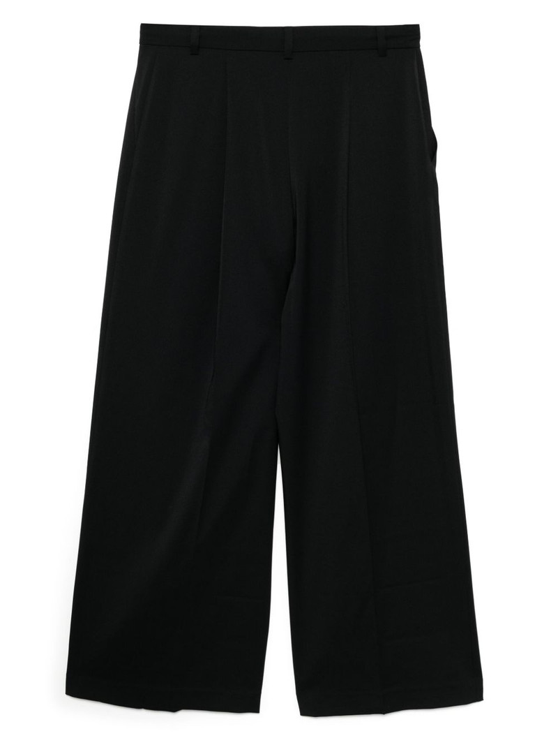 pushBUTTON side-detailed asymmetric trousers outlook