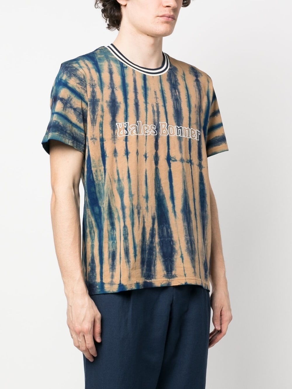 LOGO-PRINT TIE-DYE T-SHIRT - 3