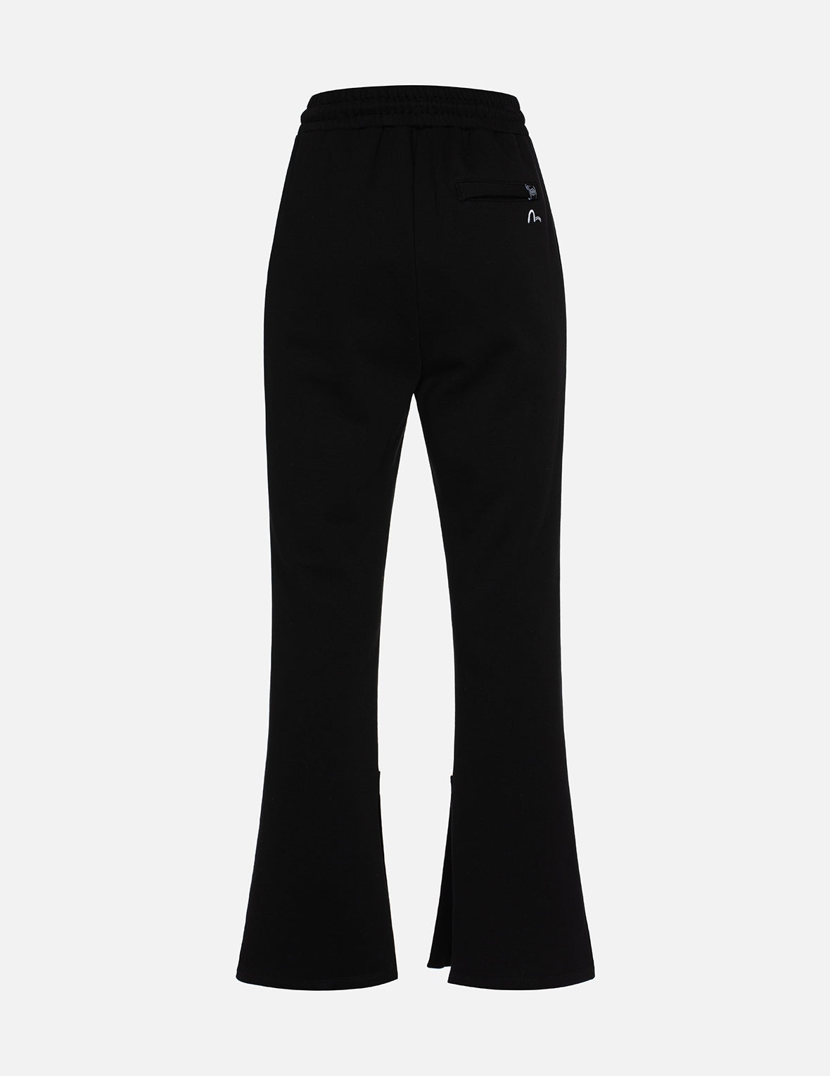 Slogan Print Fashion Fit Flared Sweatpants - 2