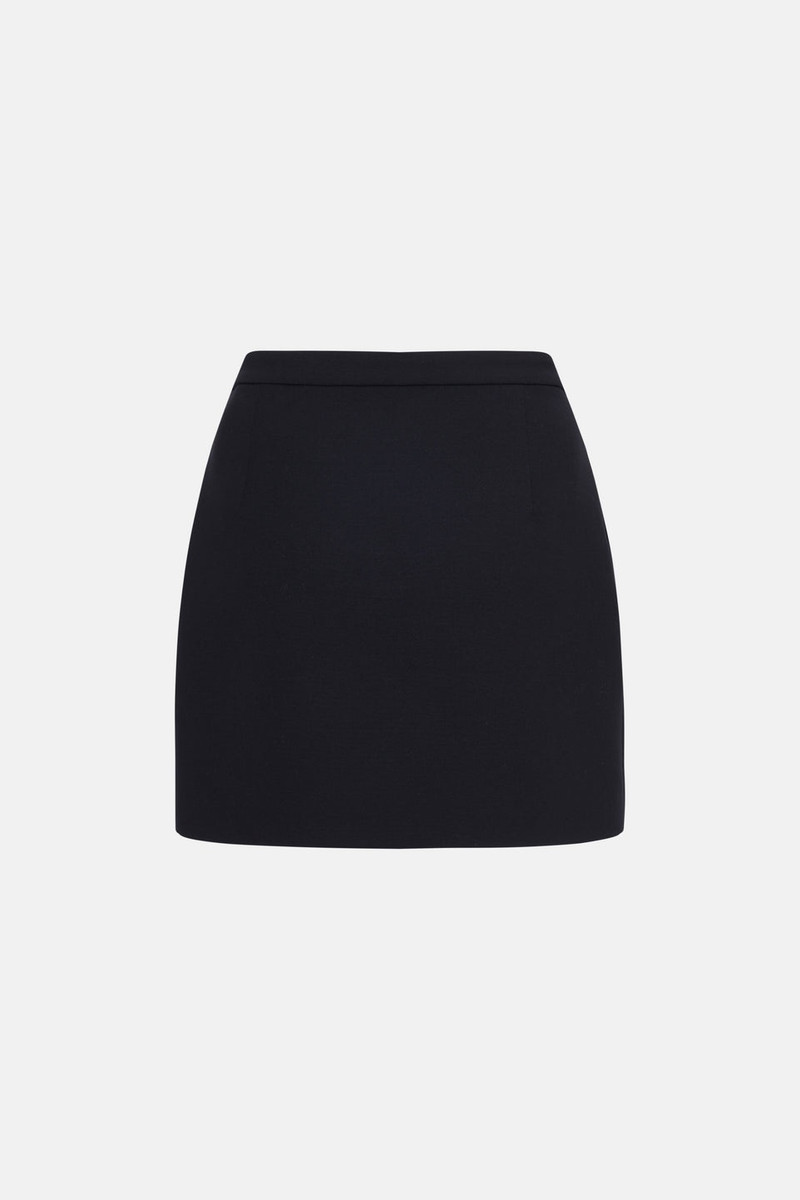 Alessandra Rich WOOL MINI SKIRT WITH POCKETS outlook