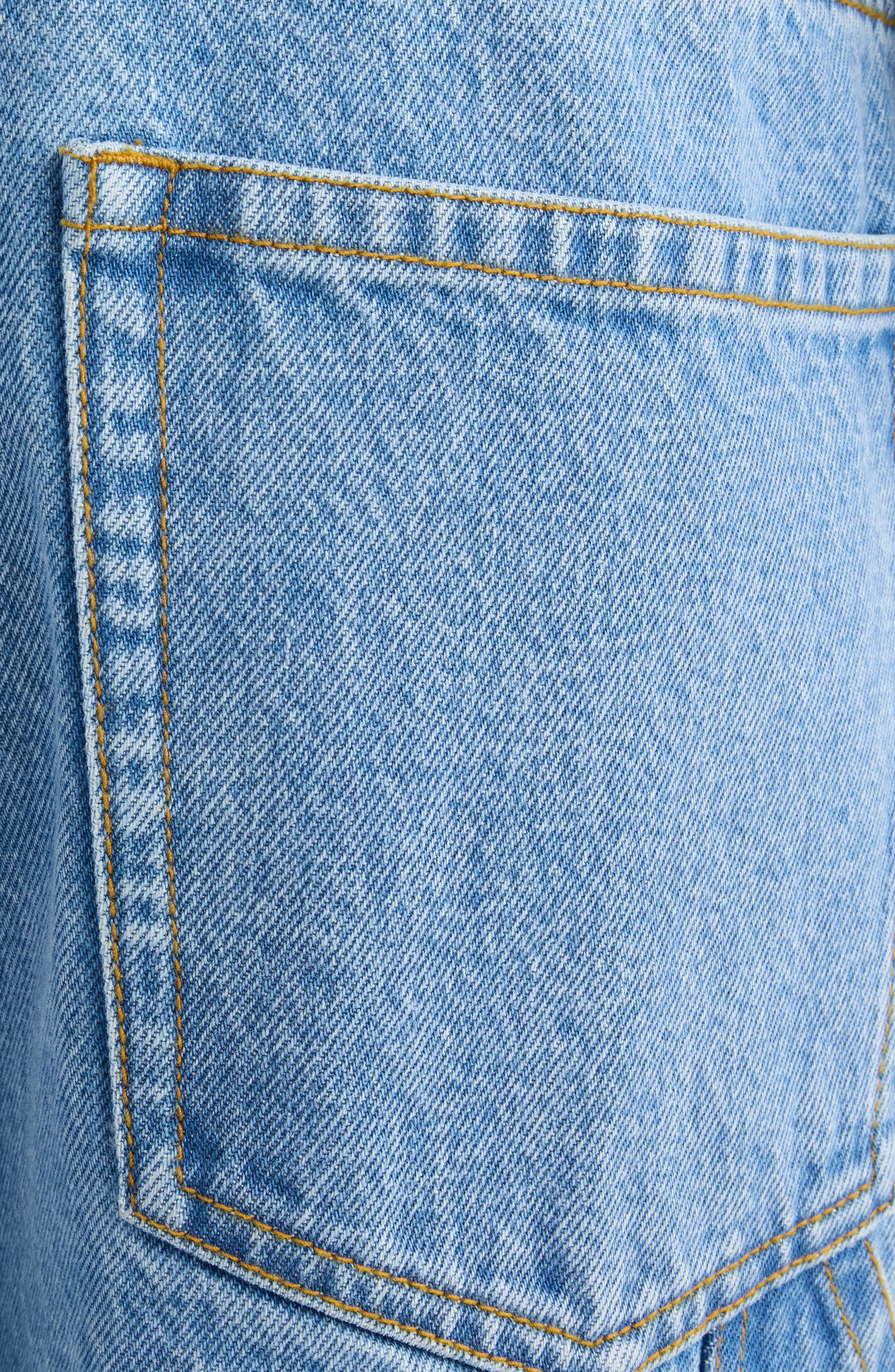 Dries Van Noten Pickerby Carpenter Jeans in Light Blue at Nordstrom - 7