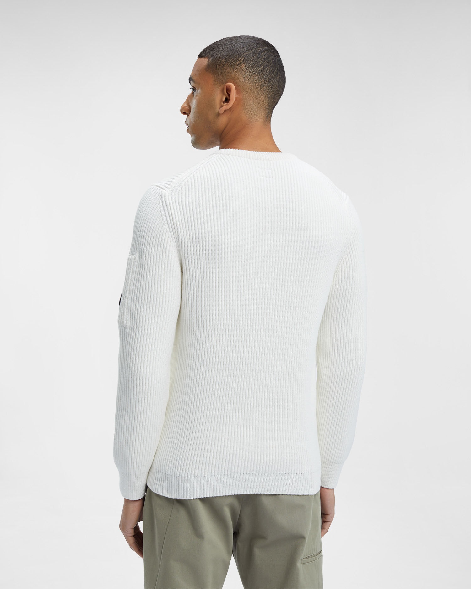Full Rib Crew Neck Jumper - 3