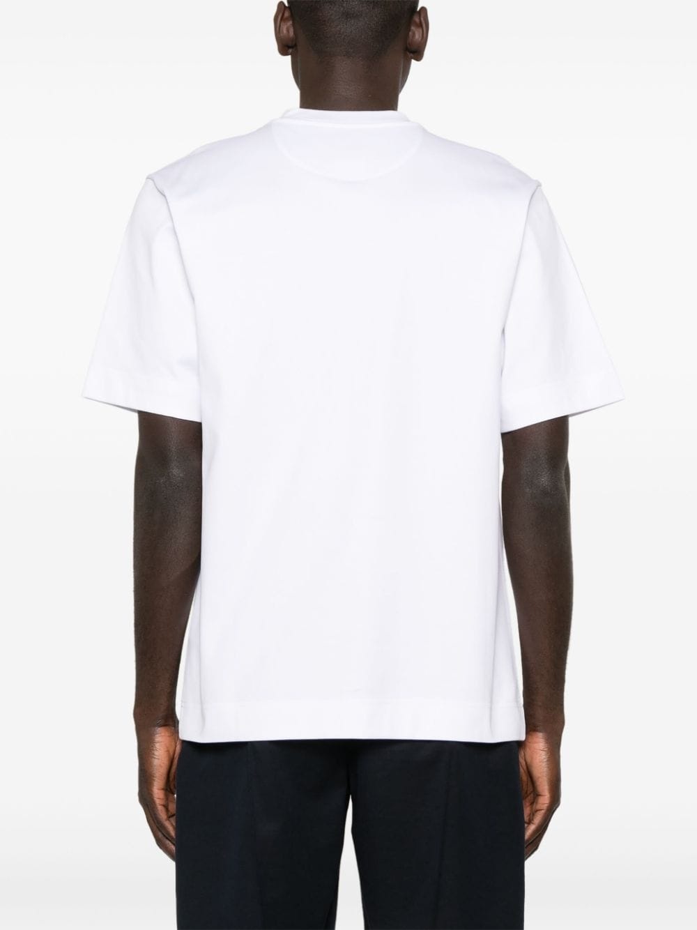 FF-plaque cotton T-shirt - 4
