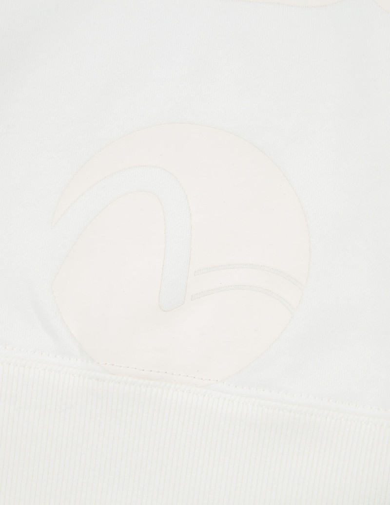 Transparent Seagull Badge Logo Print Sweatshirt 8