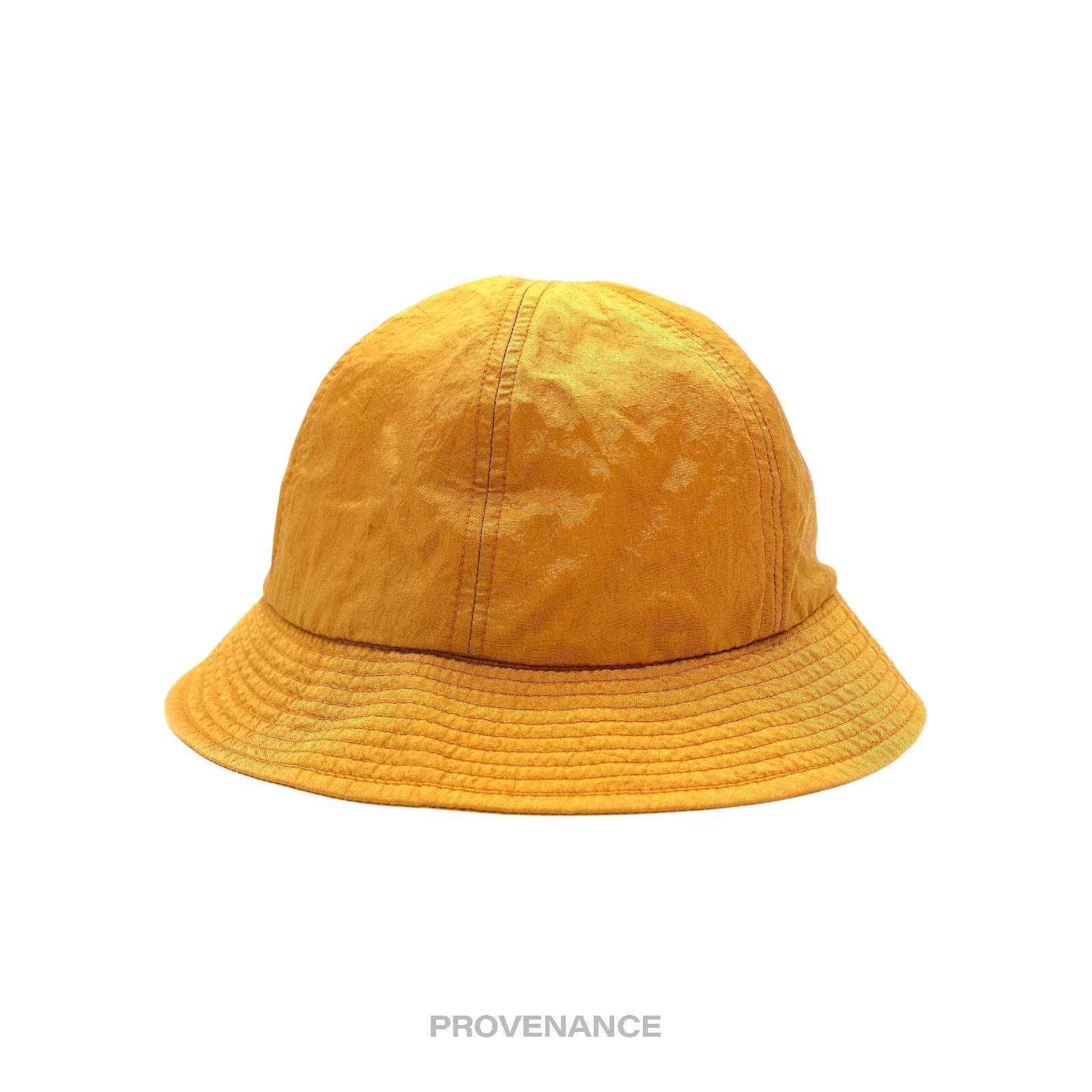 Balenciaga BB Logo Embroidered Bucket Hat - Golden Ochre - 2