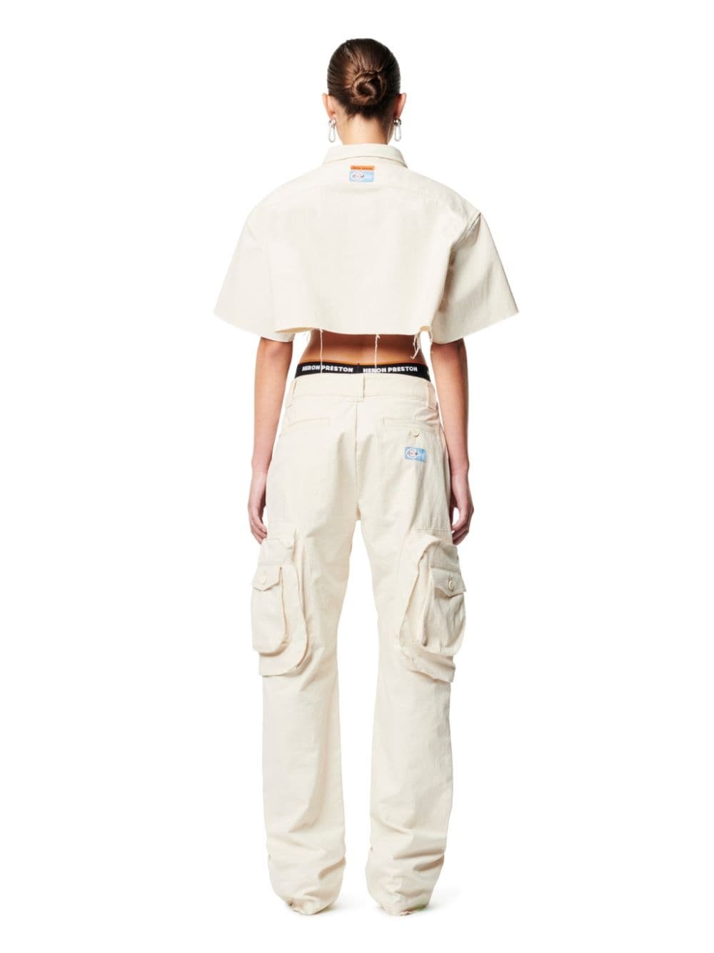 Ex-Ray Canvas Cargo Pants - 4