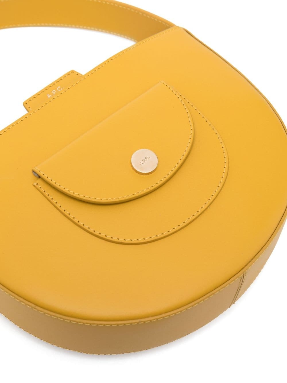 small Le Pocket leather tote bag - 4