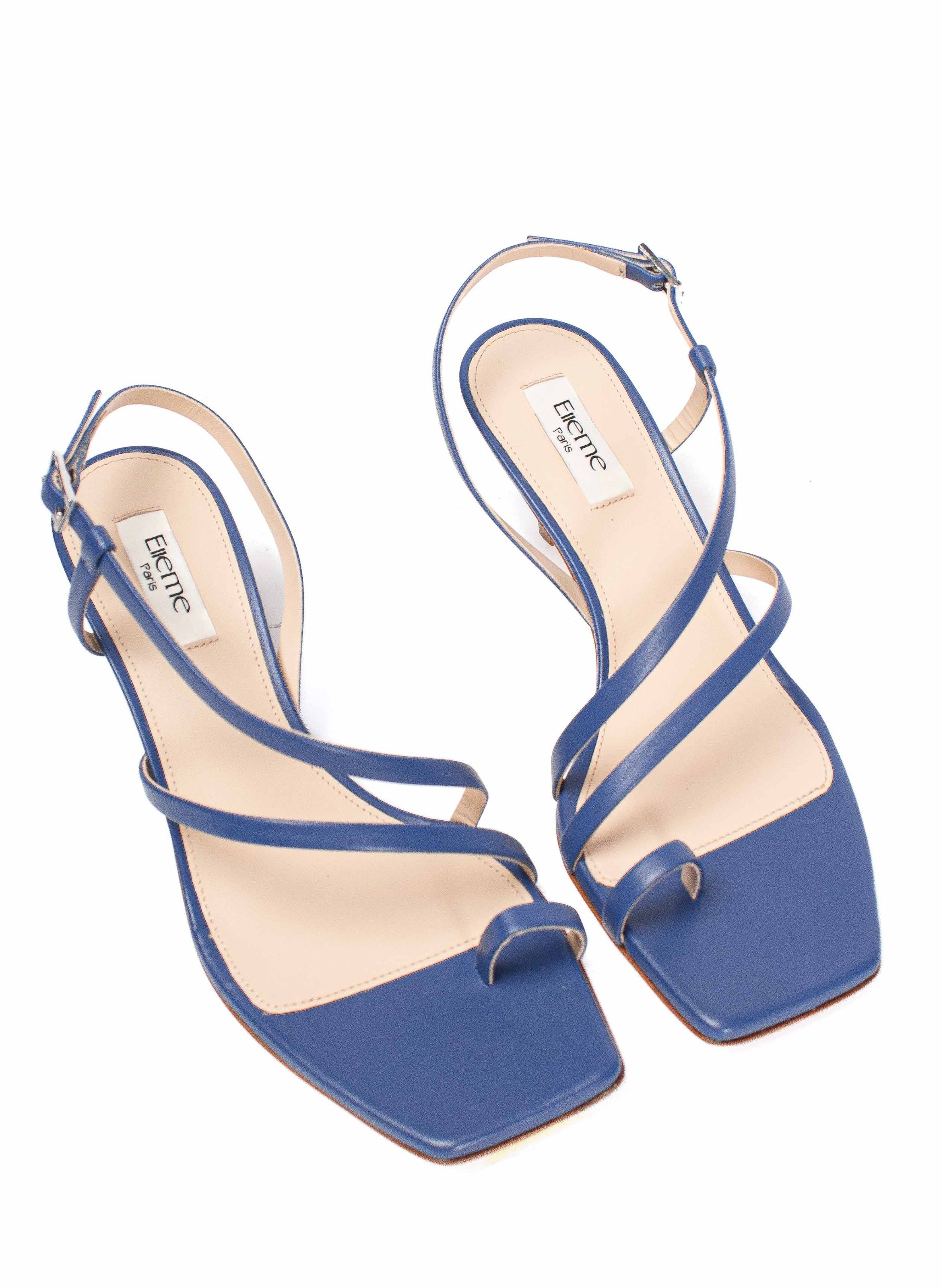 Twist Sandal  Leather Riviera Blue - 2