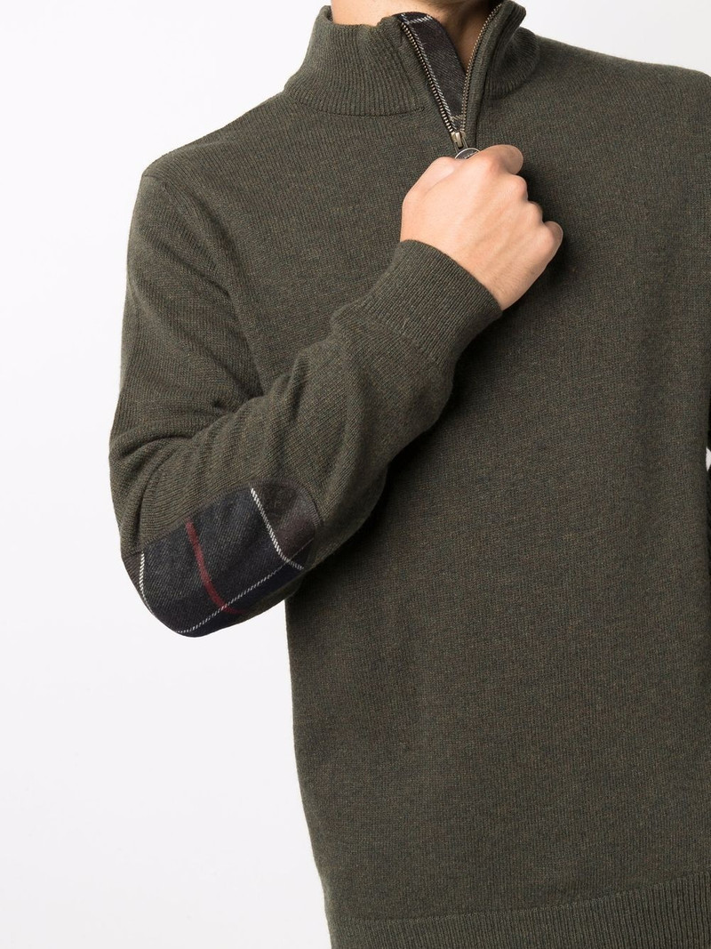 zip-up wool jumper 5