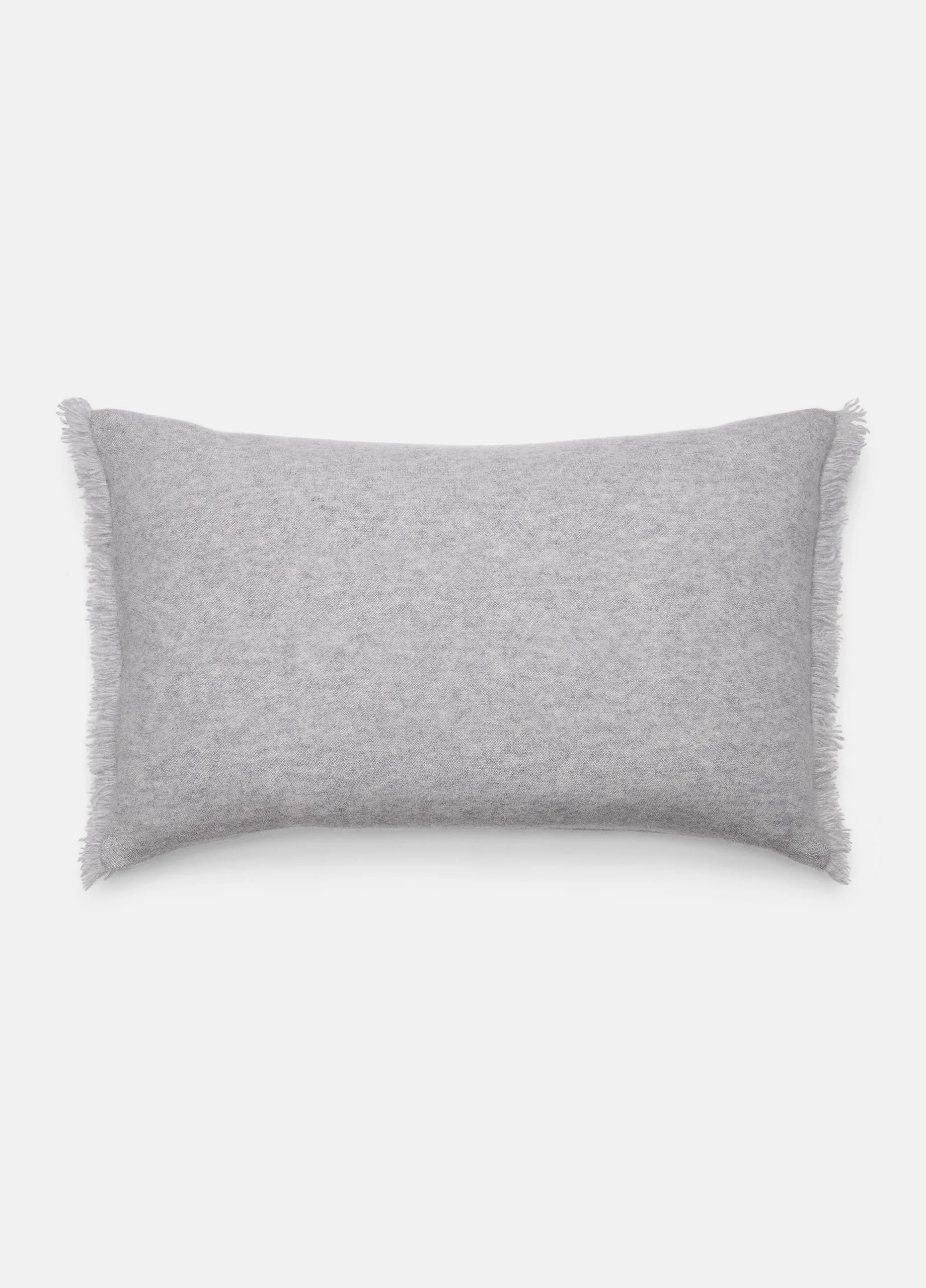Cashmere Reverse Jersey Rectangle Pillow - 1