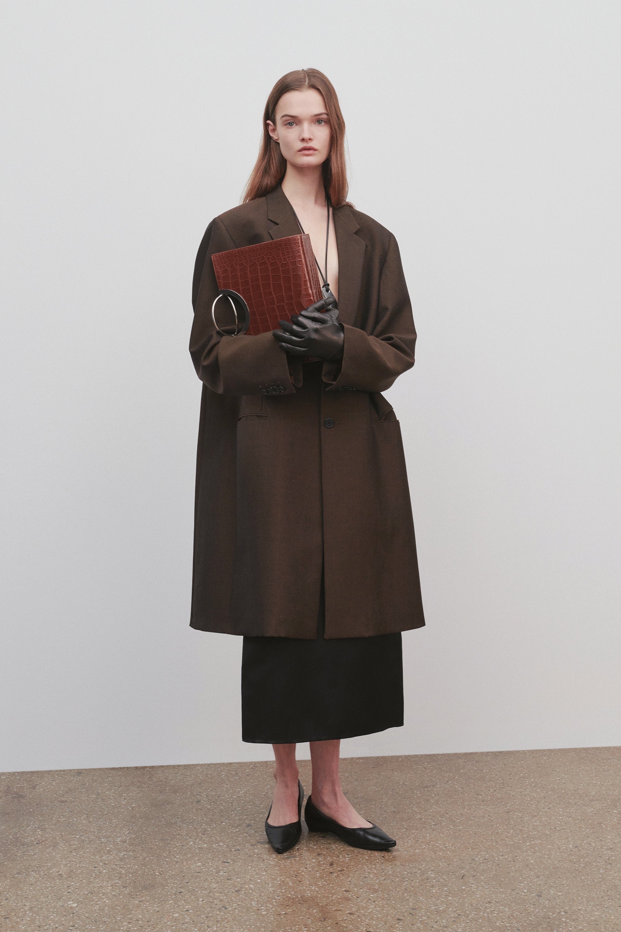 Chevalier Coat in Virgin Wool and Mohair - 3
