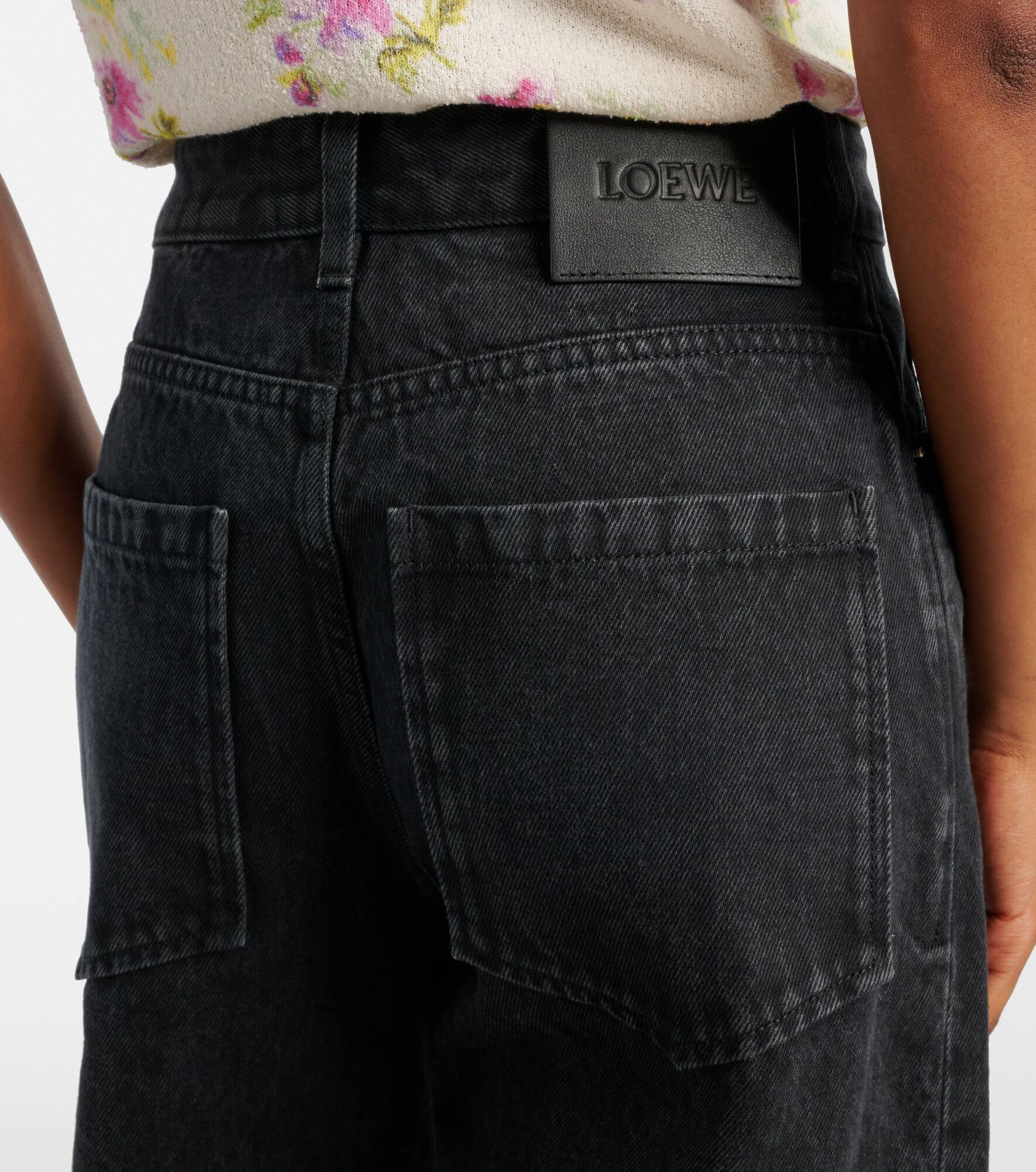 Anagram wide-leg jeans - 6