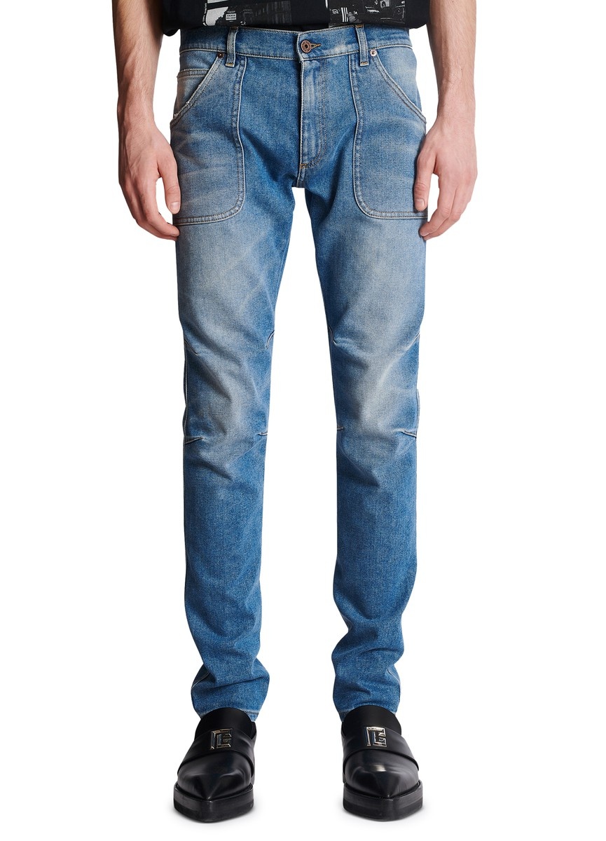 Denim slim jeans - 2