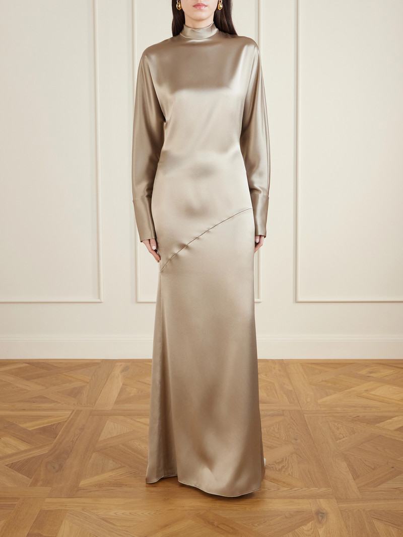 GALVAN Phoenix Satin Gown outlook