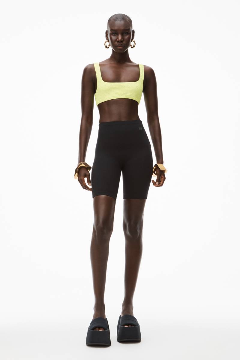 Alexander Wang BIKE SHORT IN NEOPRENE JERSEY outlook
