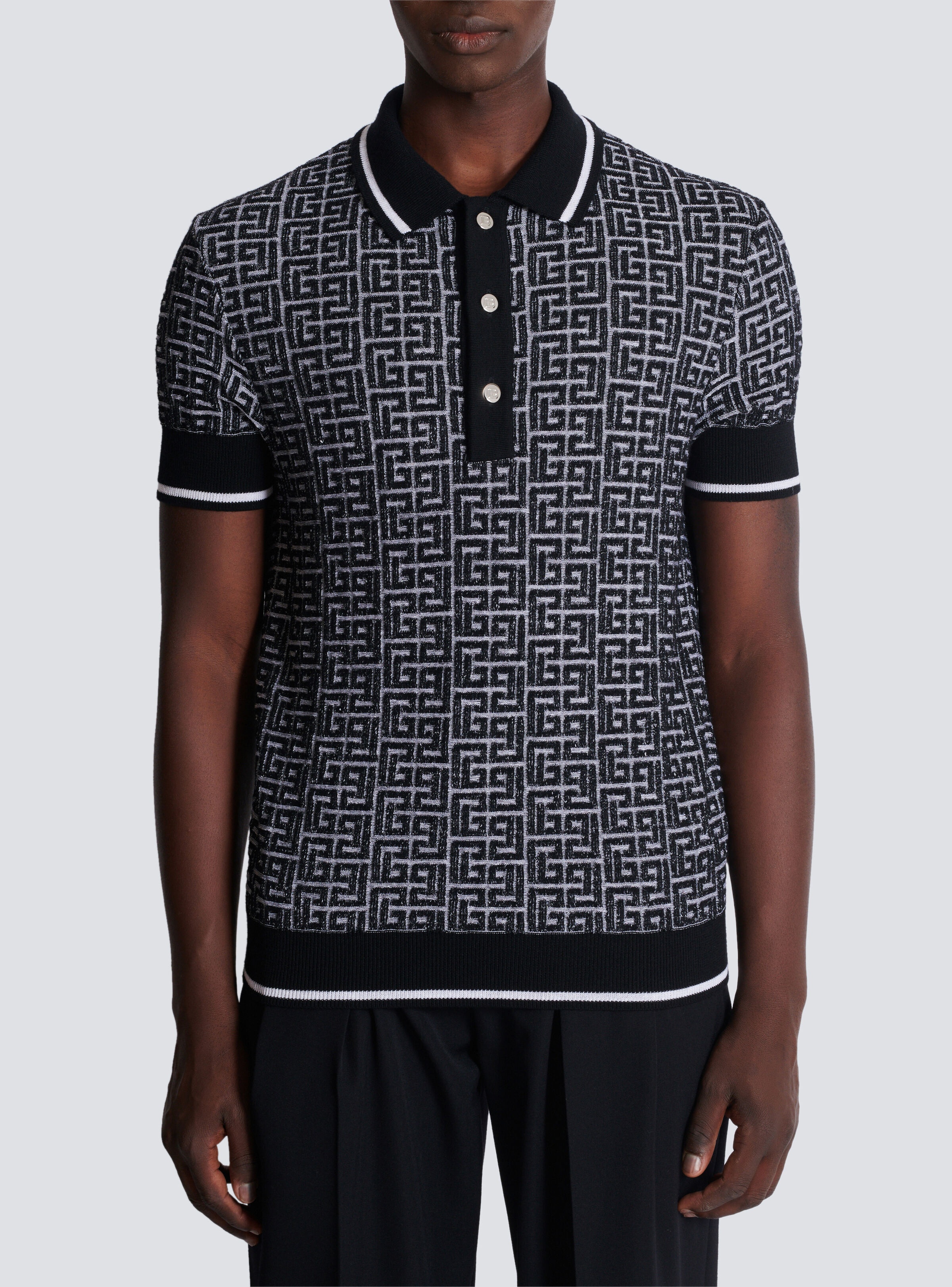 PB Labyrinth knit polo shirt - 5