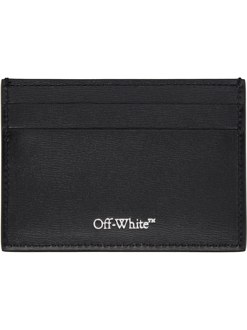 Off-White Black Jitney Quote Card Holder outlook