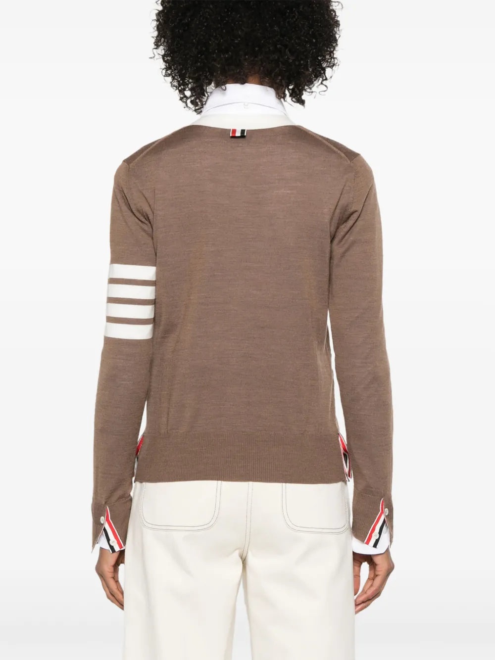 Striped Detail Cardigan - 4
