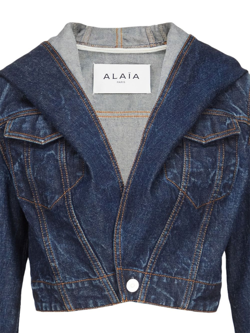 Alaïa hooded jacket outlook