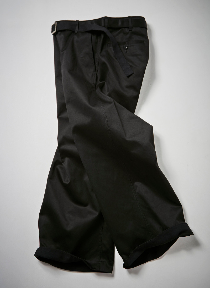 Wide Chino Pants 1