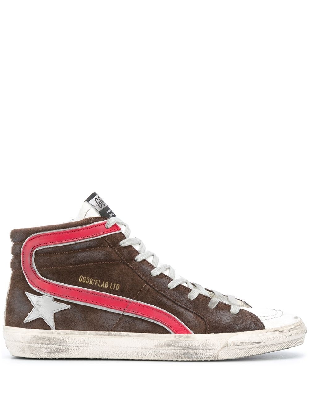 Slide high-top sneakers - 1