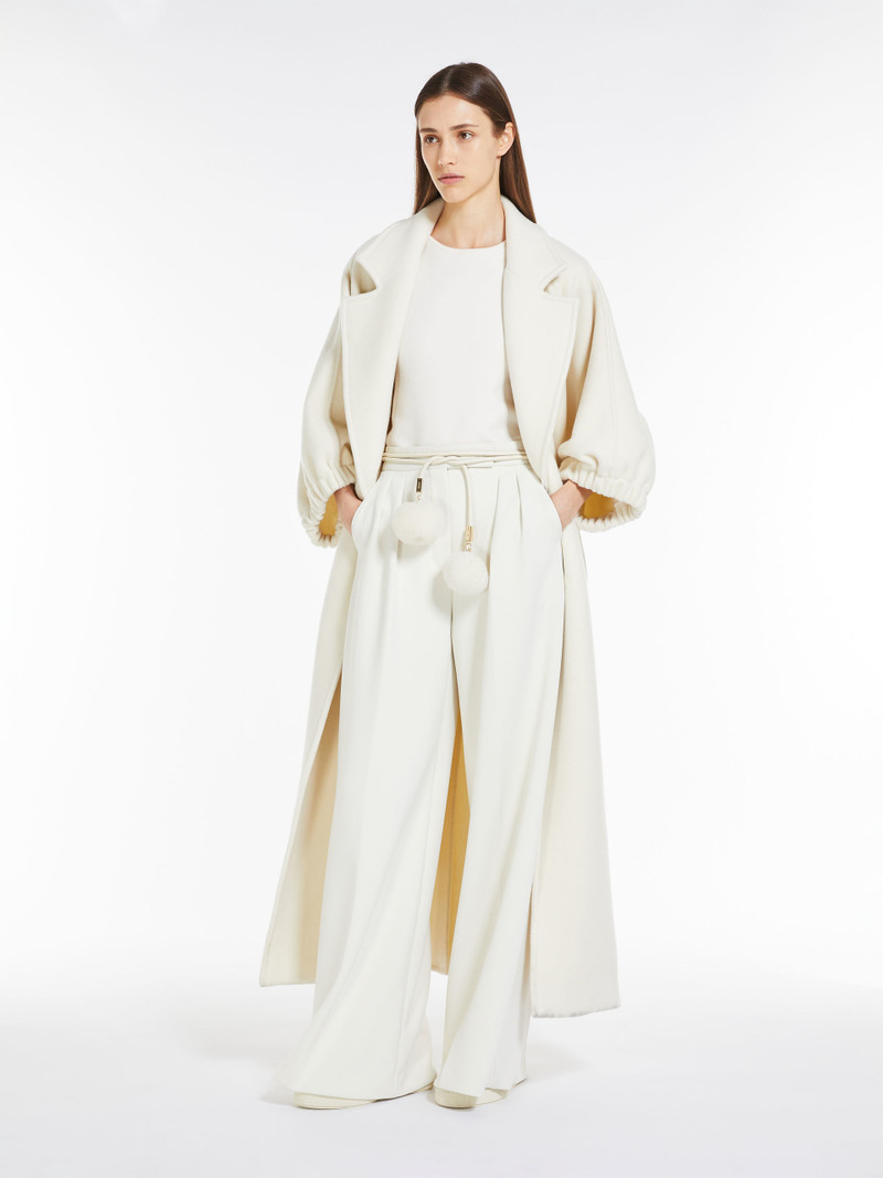 Max Mara ZINNIA Flared trousers in scuba jersey outlook
