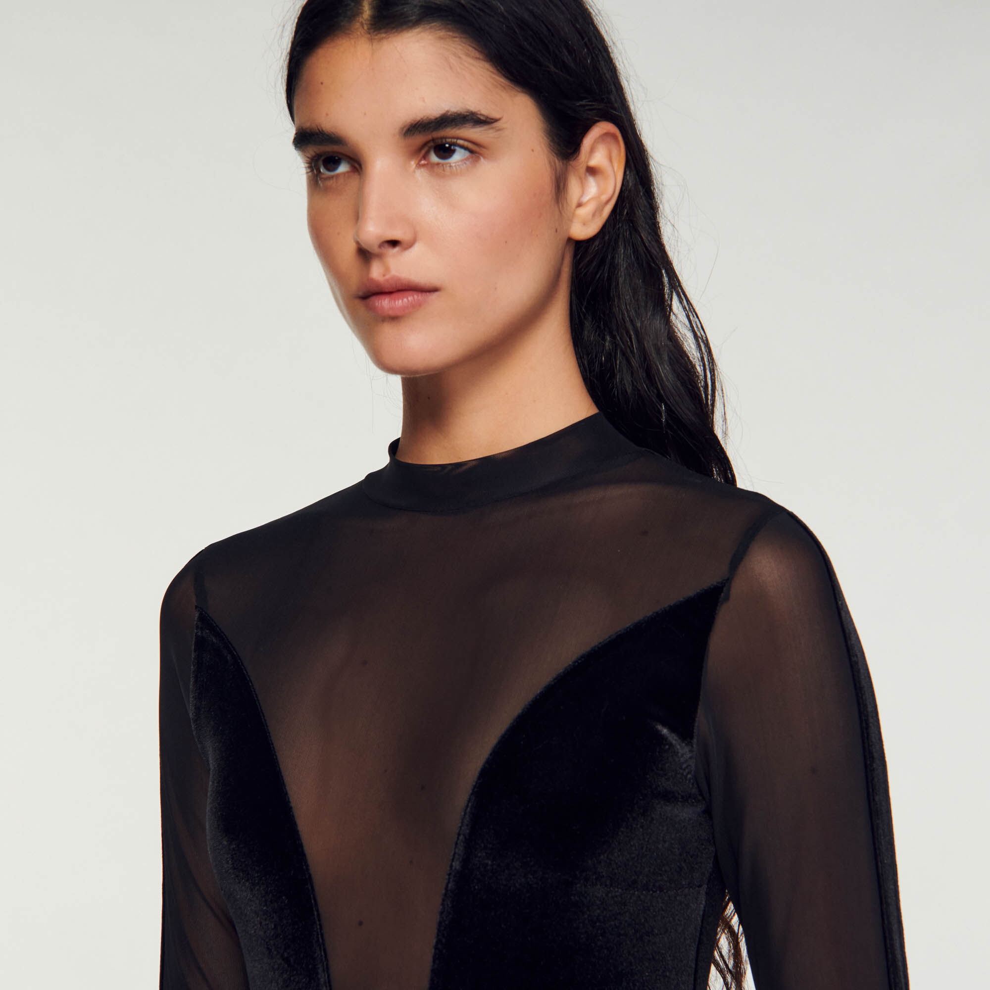 VELVET BODYSUIT - 4