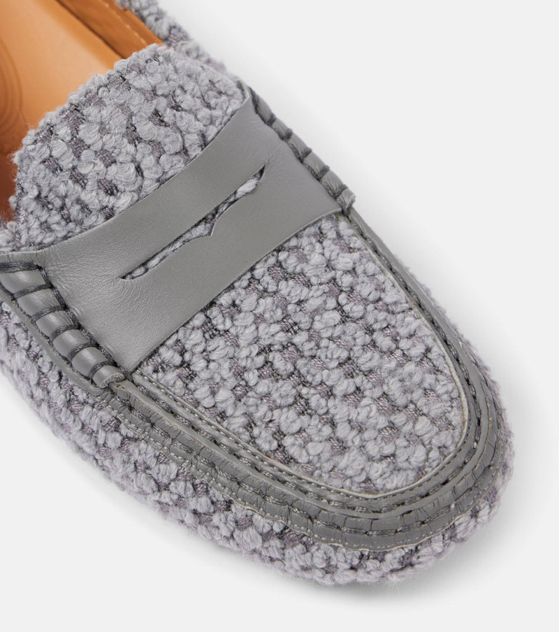 Gommino bouclé driving shoes 5