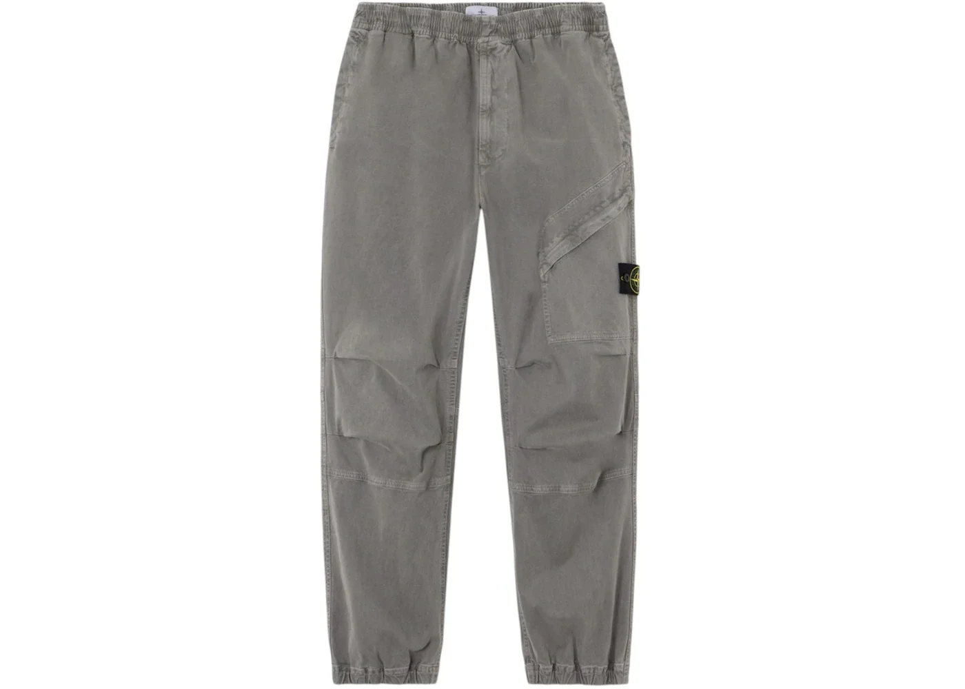 Stone Island 3100036 Stretch Organic Broken Twill Cotton Old Effect Pant Cement - 1