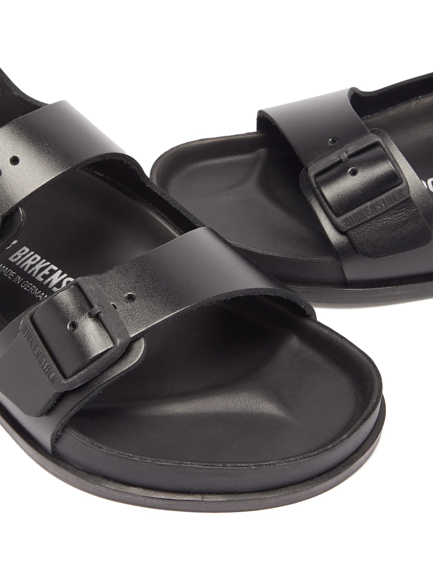 Milano ankle-strap leather sandals - 6