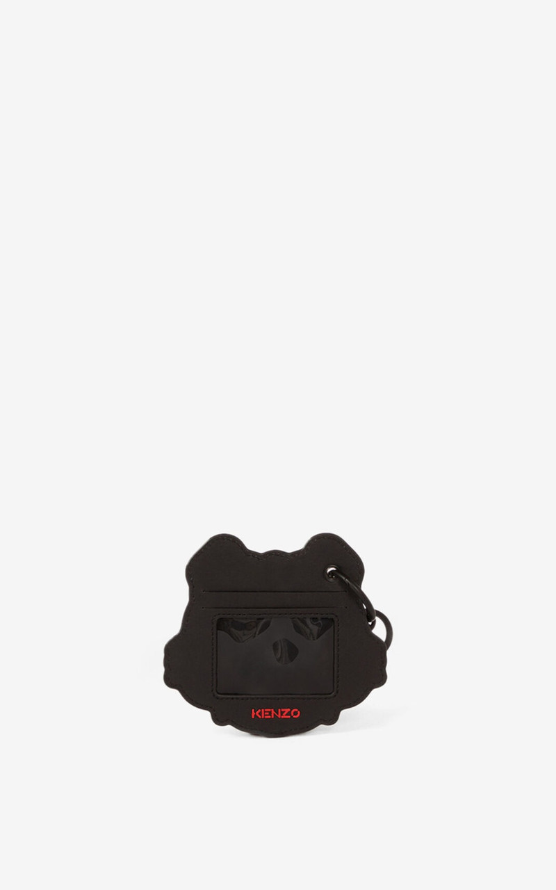 KENZO K-Tiger leather cardholder outlook