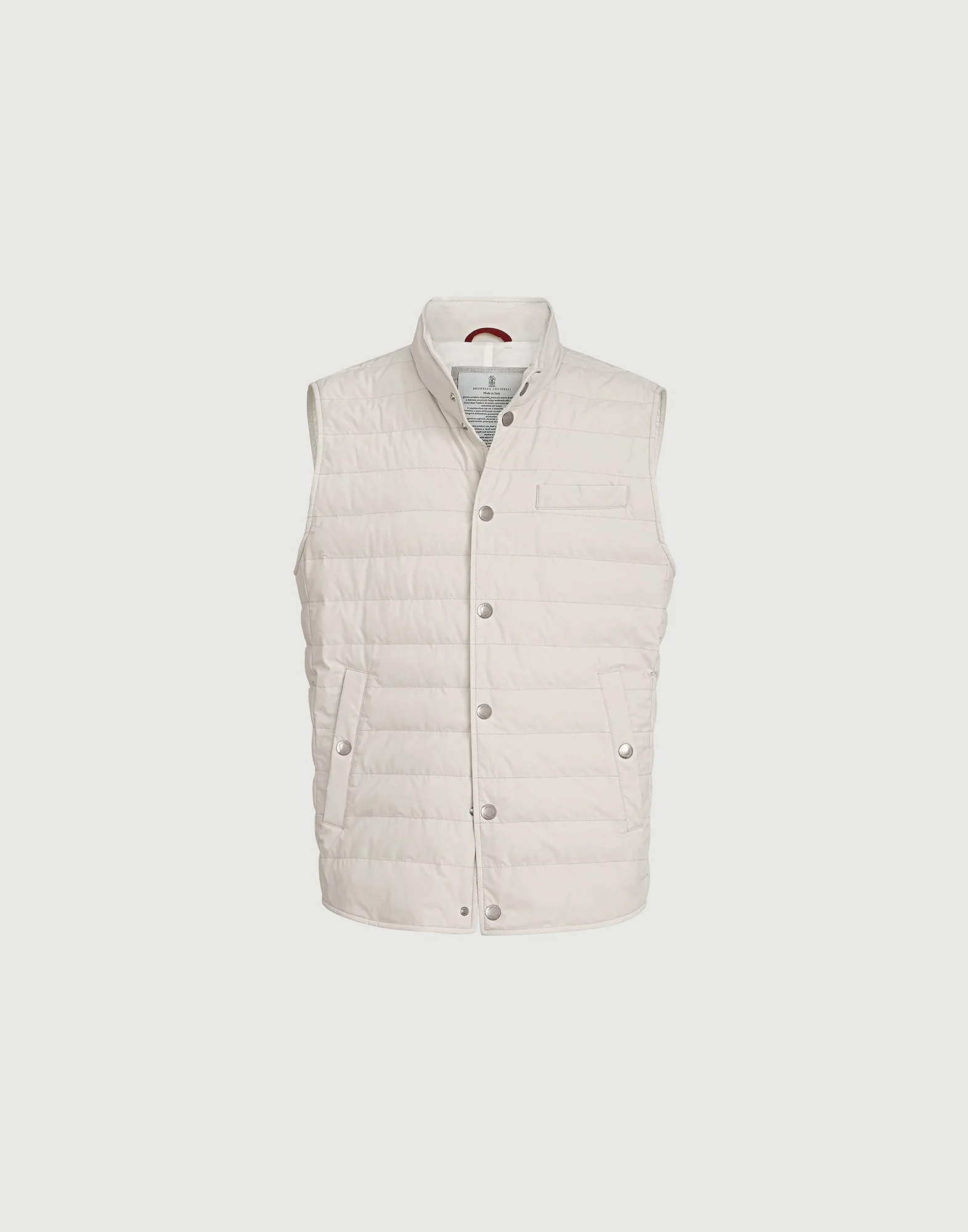 Bonded taffeta lightweight down vest - 1